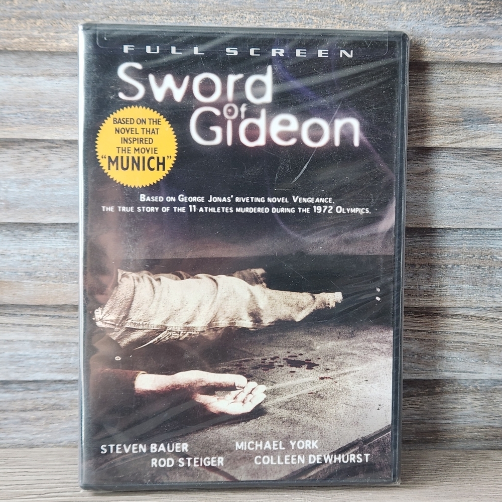🔥 Sword of Gideon DVD Movie Factory Sealed New Munich